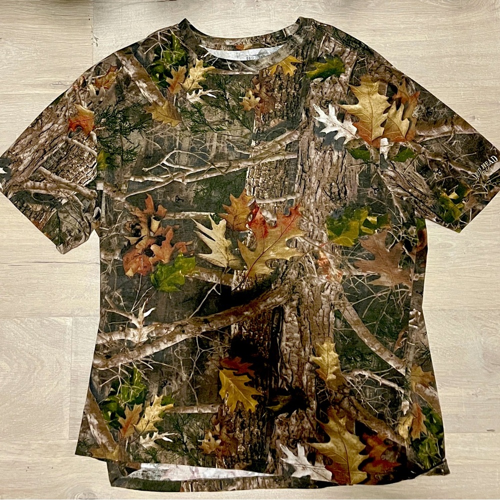 XXL Redhead Camo Autumn Leaves t-shirt
